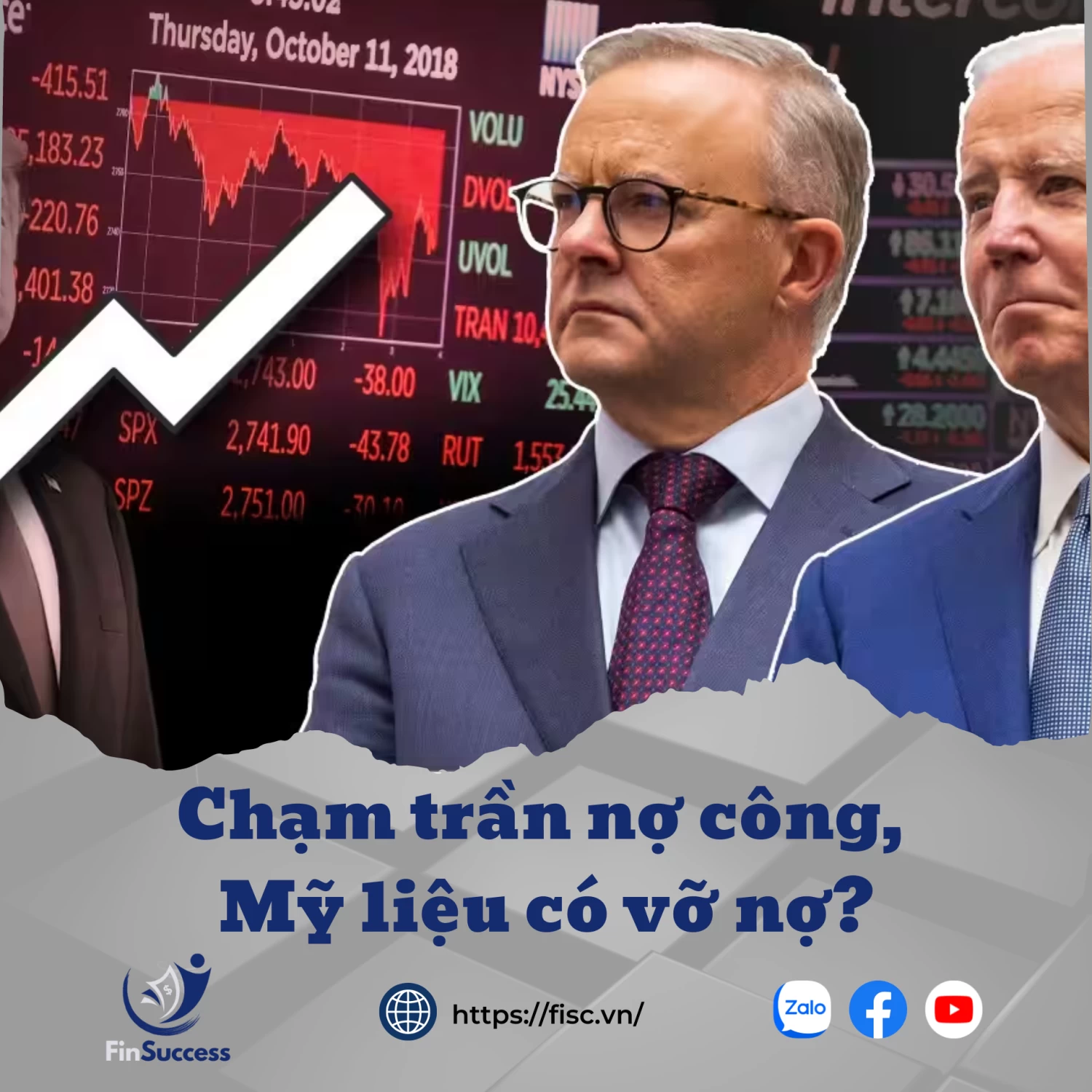 Chạm trần nợ công và Mỹ vỡ nợ, liệu có xảy ra? Chạm trần nợ công và Mỹ vỡ nợ, liệu có xảy ra?