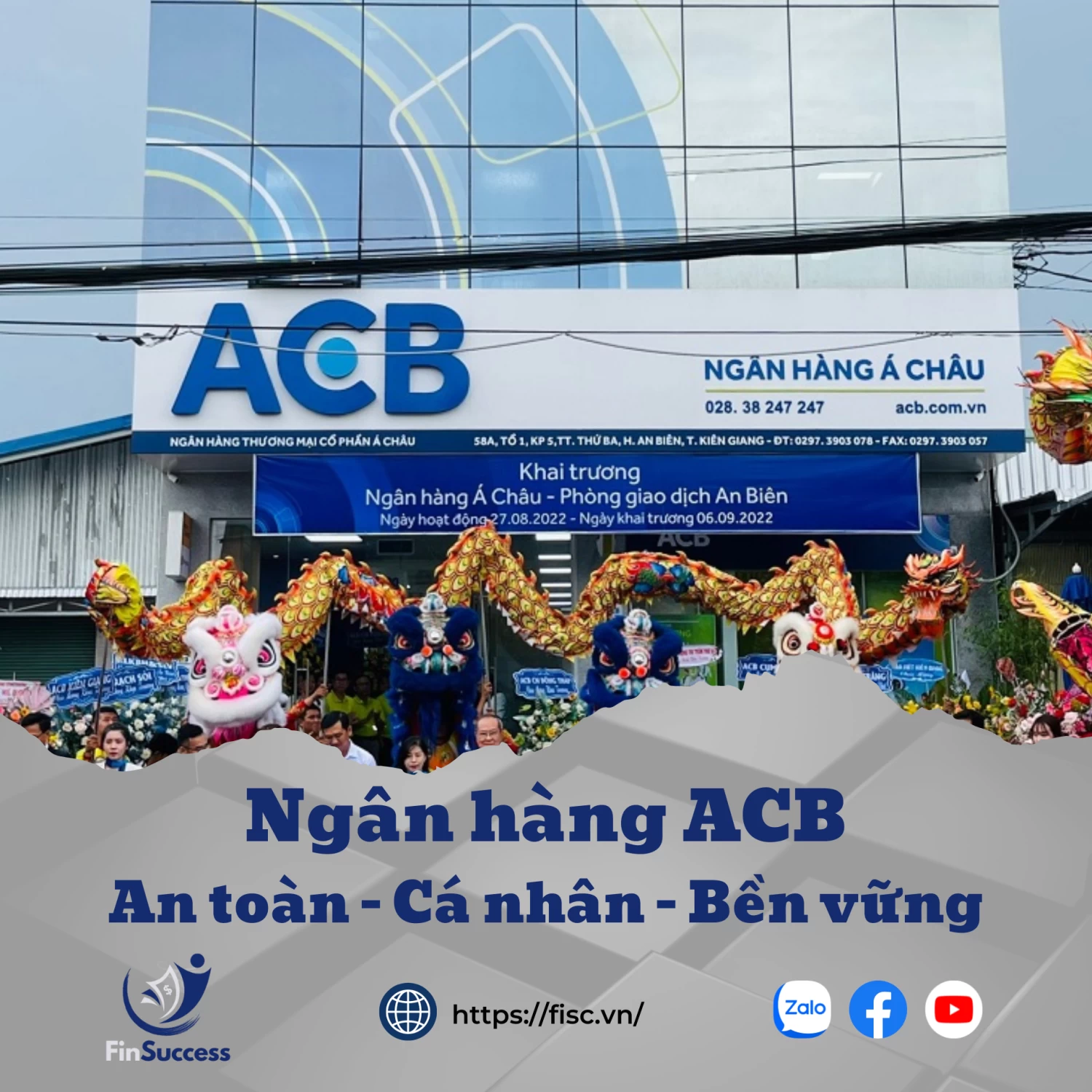 ACB : Một lựa chọn An toàn - Cá nhân - Bền vững ACB : Một lựa chọn An toàn - Cá nhân - Bền vững