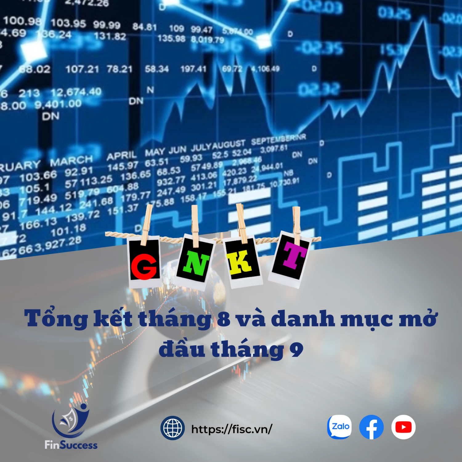 Tổng kết tỷ suất sinh lợi danh mục PTKT tháng 8 và danh mục mở đầu tháng 9 Tổng kết tỷ suất sinh lợi danh mục PTKT tháng 8 và danh mục mở đầu tháng 9
