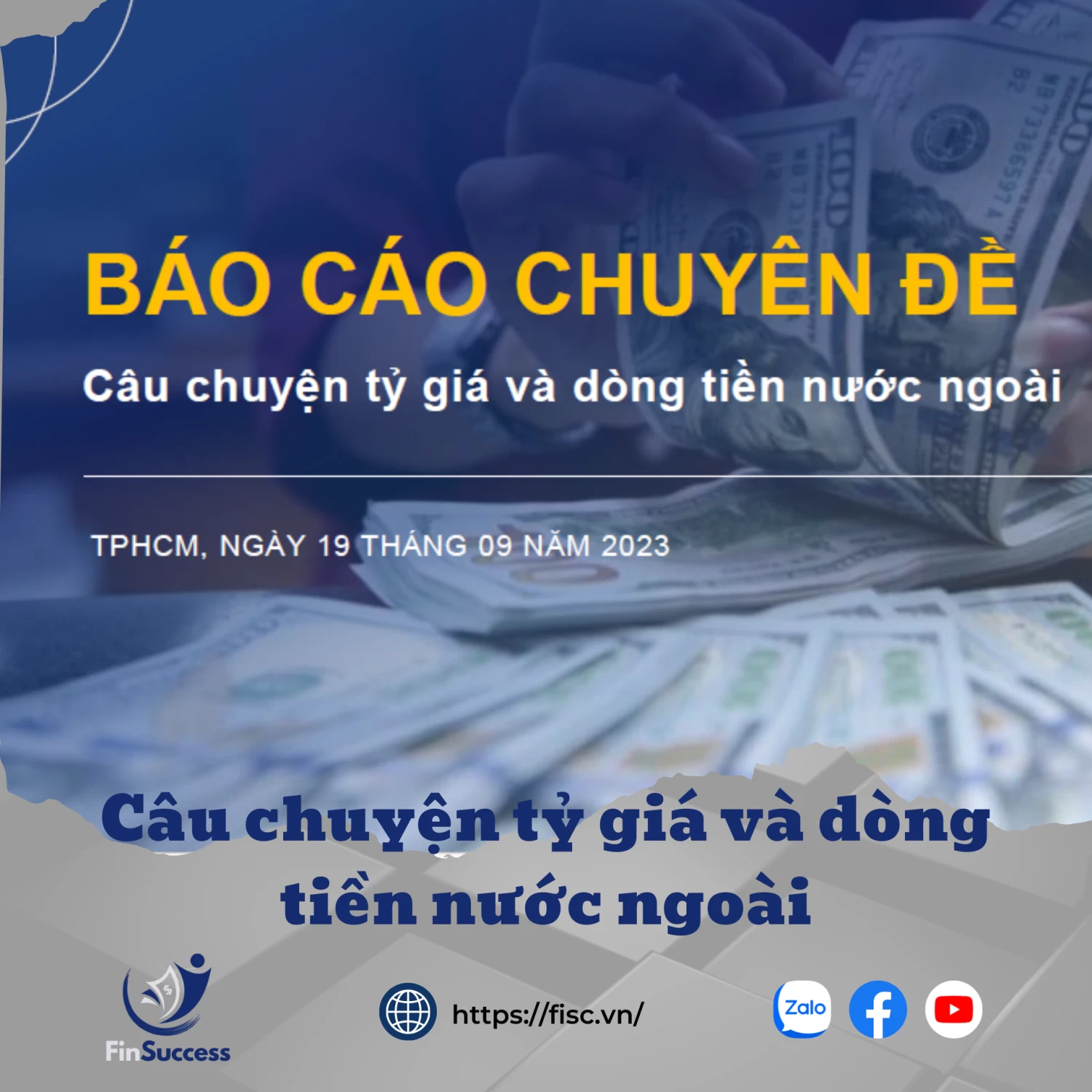 Báo cáo chuyên đề: Câu chuyện tỷ giá và dòng tiền nước ngoài Báo cáo chuyên đề: Câu chuyện tỷ giá và dòng tiền nước ngoài