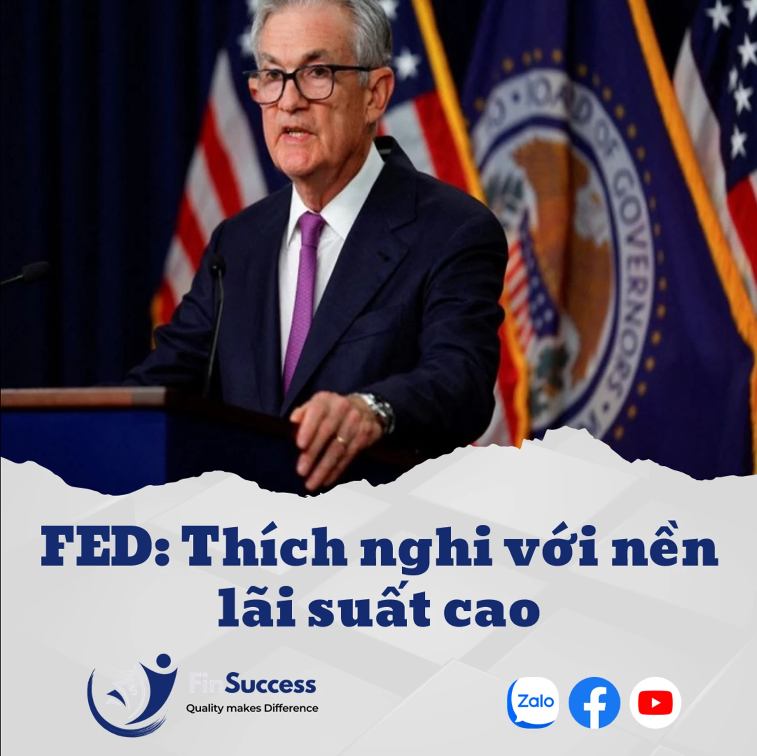 FED: Thích nghi với nền lãi suất cao FED: Thích nghi với nền lãi suất cao