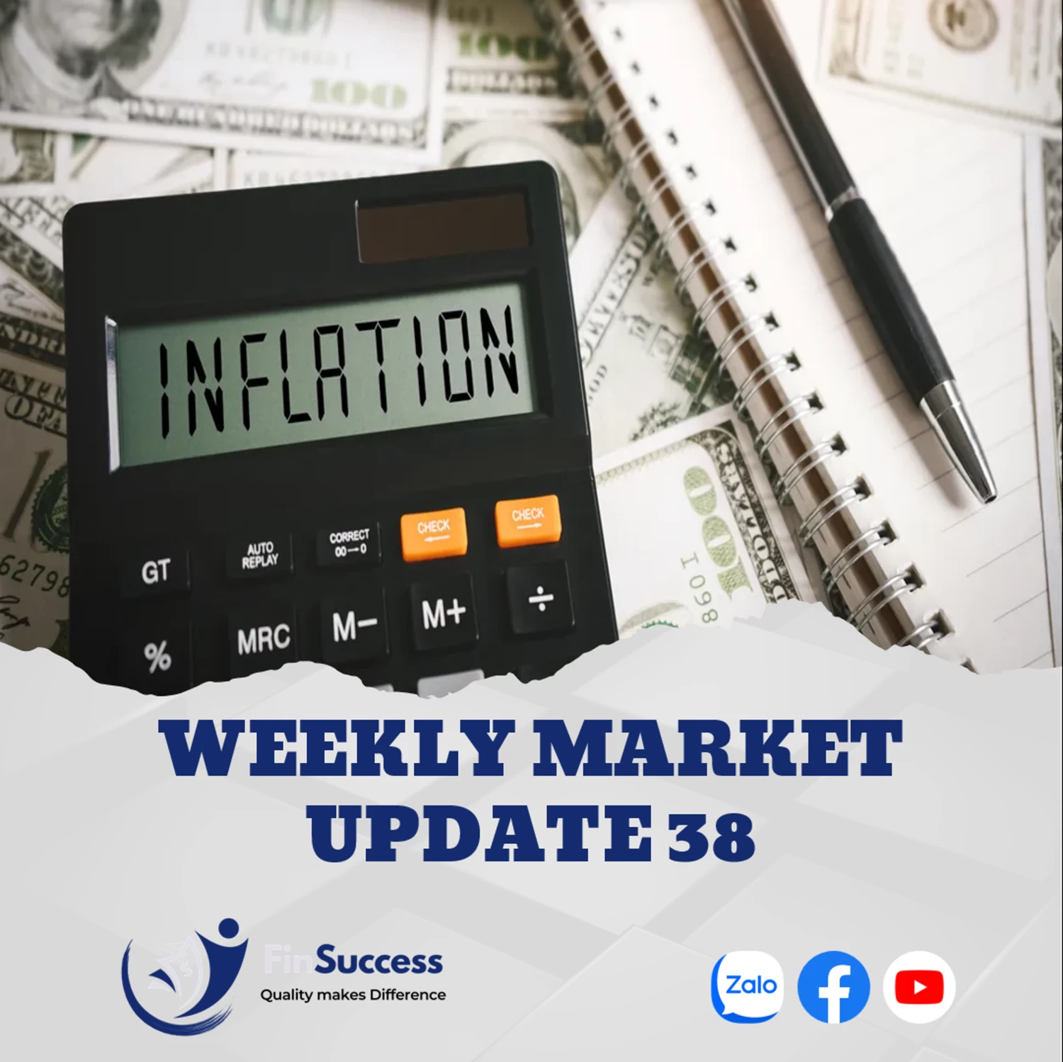 WEEKLY MARKET UPDATE 39| Rủi ro Lạm phát nhen nhóm quay trở lại WEEKLY MARKET UPDATE 39| Rủi ro Lạm phát nhen nhóm quay trở lại