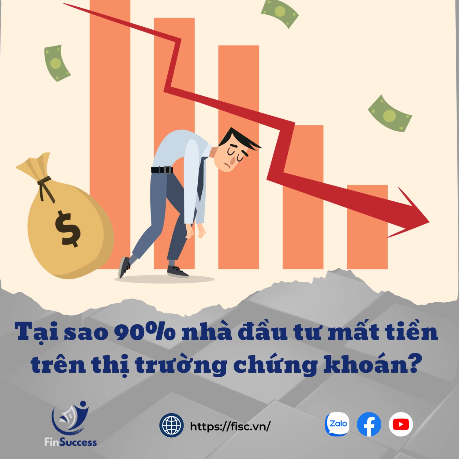 Tại sao có đến 90% nhà đầu tư mất tiền trên thị trường chứng khoán? Tại sao có đến 90% nhà đầu tư mất tiền trên thị trường chứng khoán?