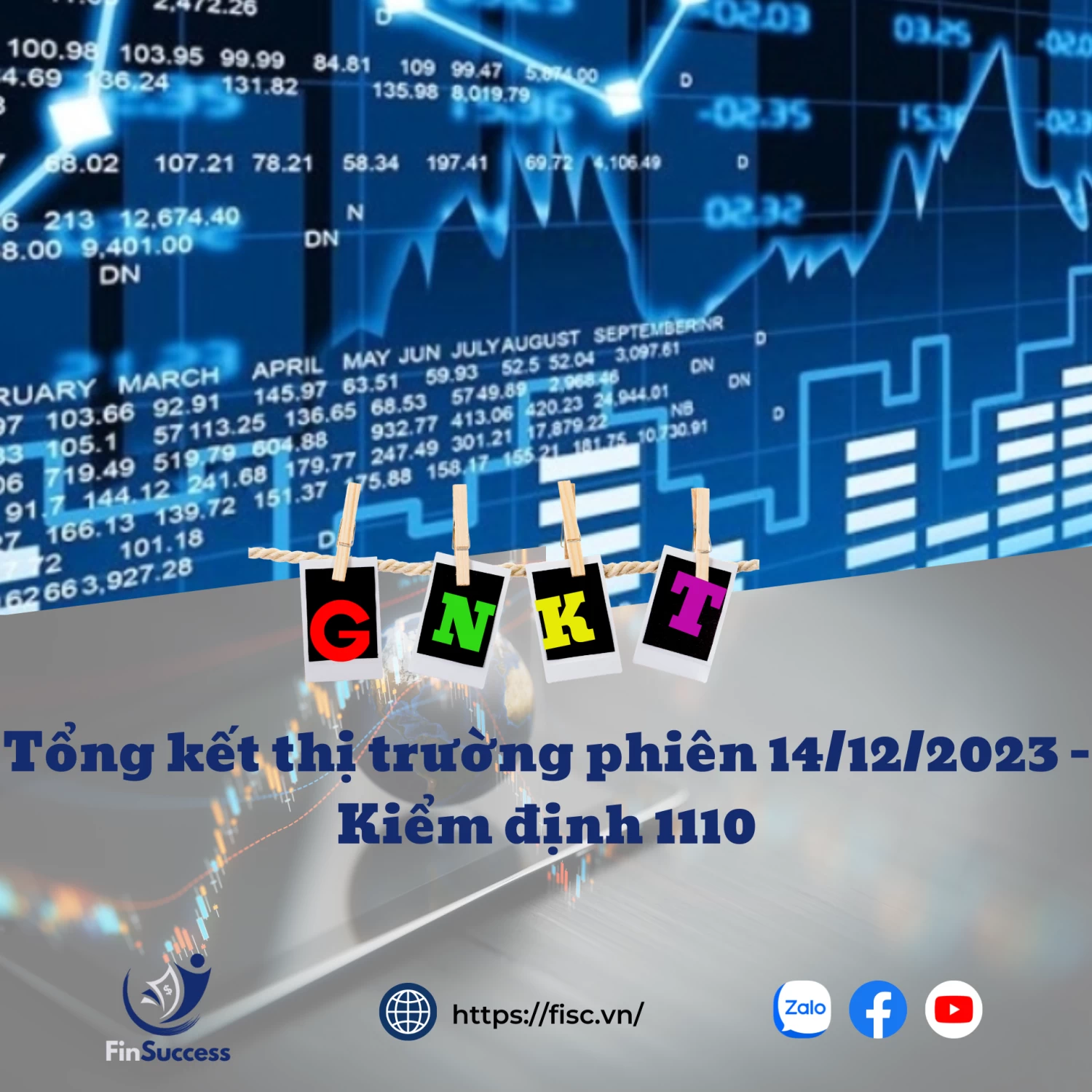 Tổng kết thị trường phiên 14/12/2023 - Kiểm định 1110 Tổng kết thị trường phiên 14/12/2023 - Kiểm định 1110