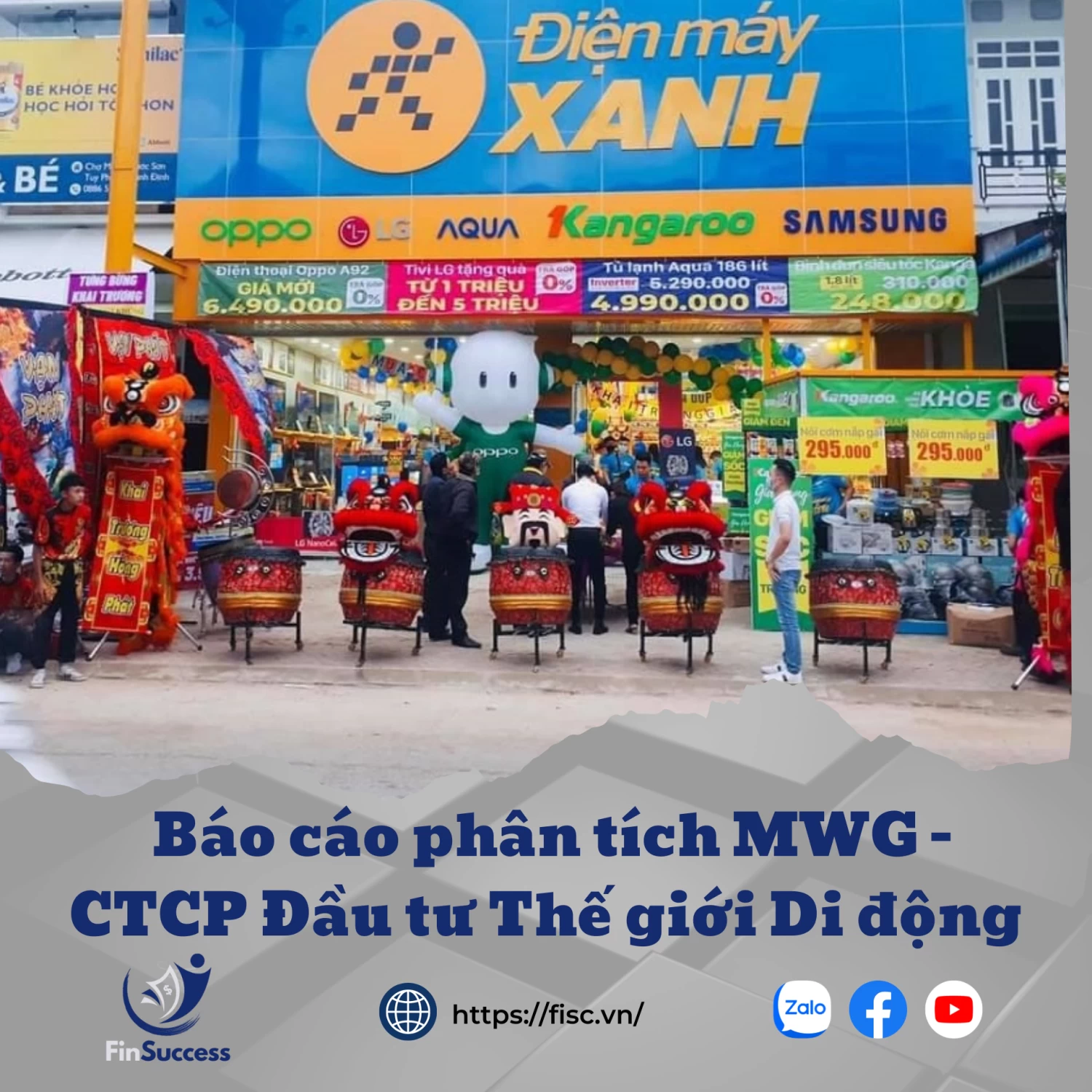 Báo cáo phân tích MWG - CTCP Đầu tư Thế giới Di động (Finsuccess) Báo cáo phân tích MWG - CTCP Đầu tư Thế giới Di động (Finsuccess)