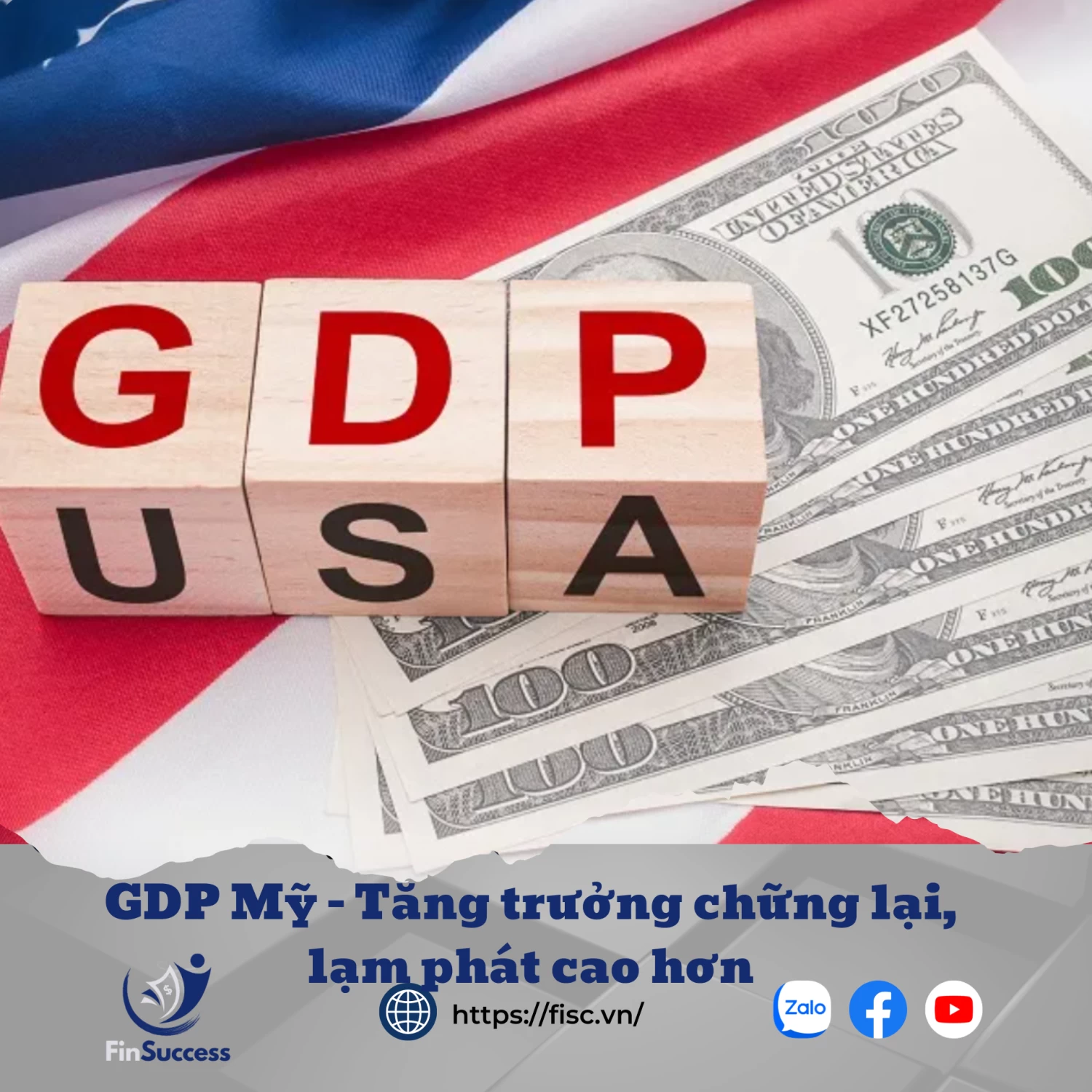 GDP Mỹ - Tăng trưởng chững lại, lạm phát cao hơn GDP Mỹ - Tăng trưởng chững lại, lạm phát cao hơn