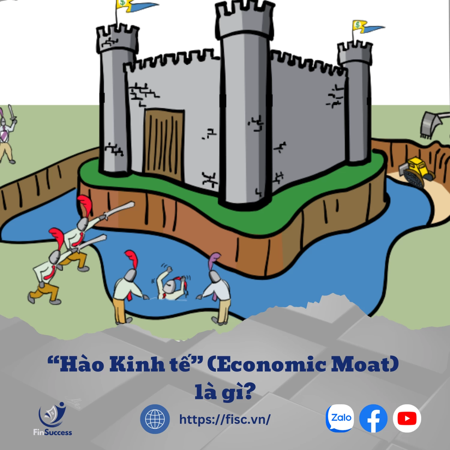 Những điều bạn cần biết về "Con Hào Kinh Tế" (Economic Moat)