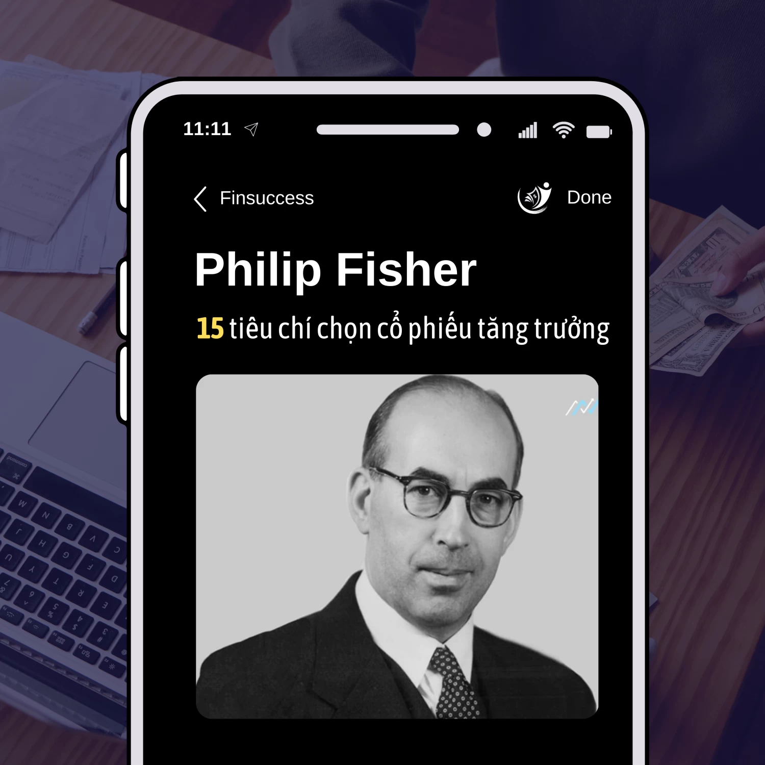 15 tiêu chí chọn cổ phiếu tăng trưởng của Philip Fisher 15 tiêu chí chọn cổ phiếu tăng trưởng của Philip Fisher