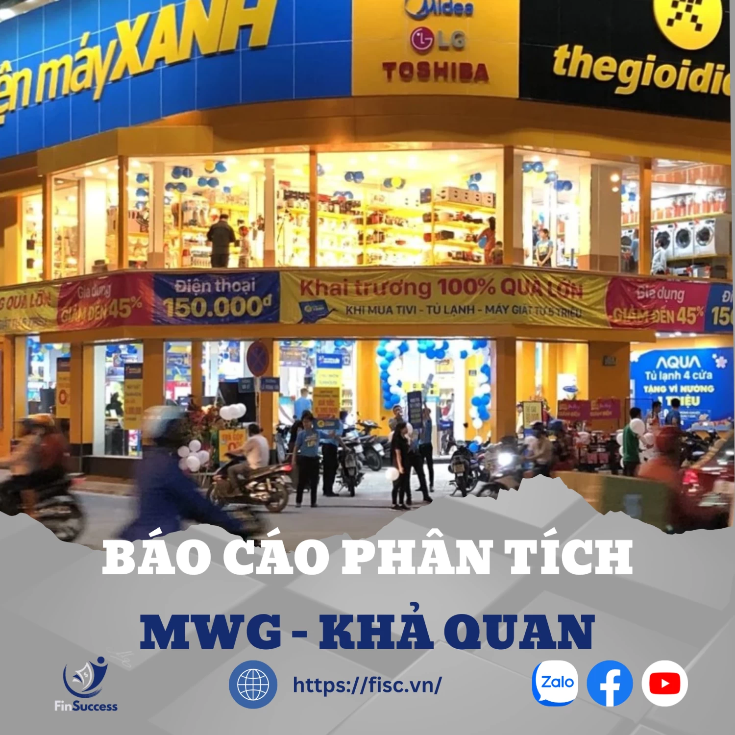 MWG - KHẢ QUAN với giá mục tiêu 41,700 đồng/cổ phiếu (MBS) MWG - KHẢ QUAN với giá mục tiêu 41,700 đồng/cổ phiếu (MBS)