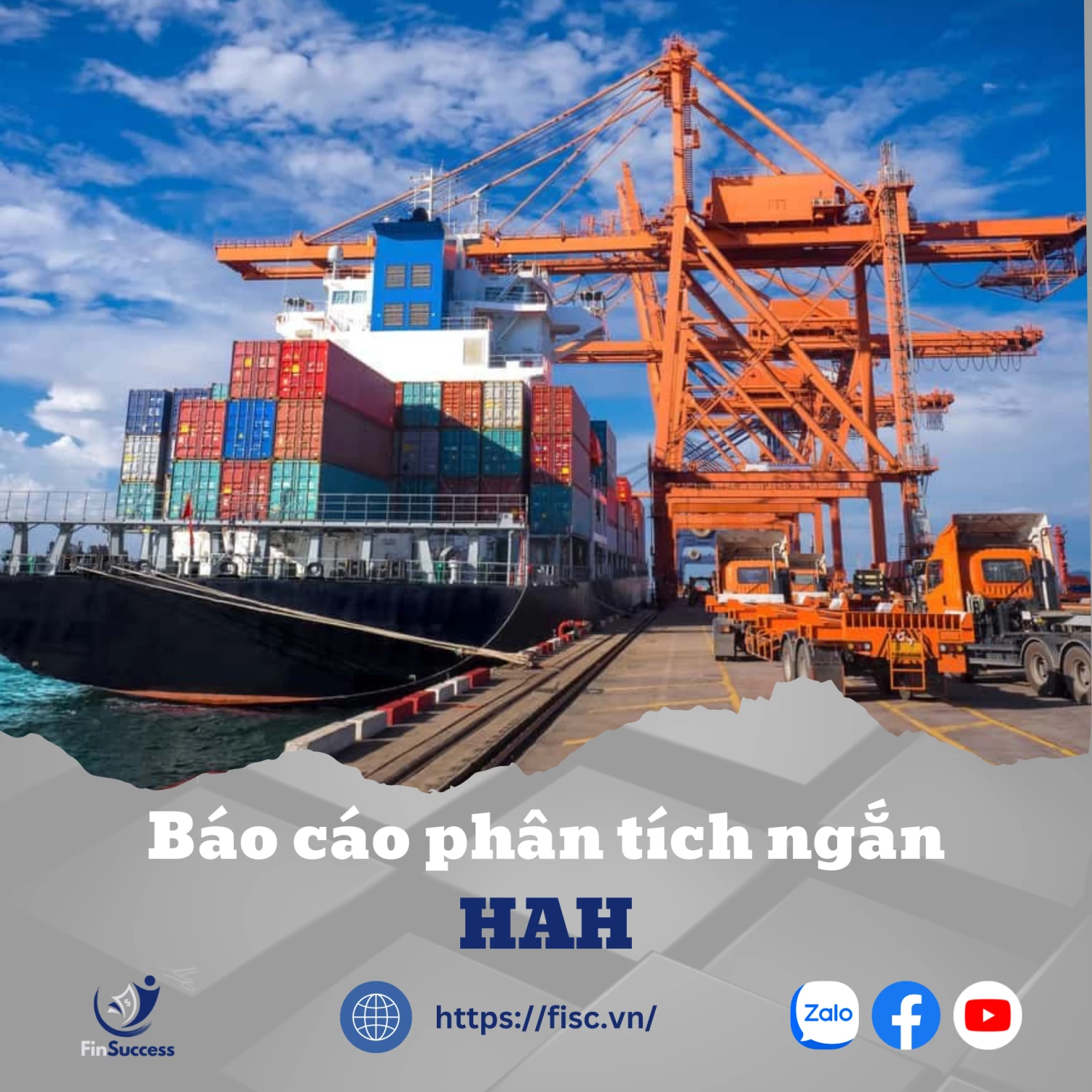 BÁO CÁO NGẮN - CTCP Vận Tải Và Xếp Dỡ Hải An (HAH) BÁO CÁO NGẮN - CTCP Vận Tải Và Xếp Dỡ Hải An (HAH)