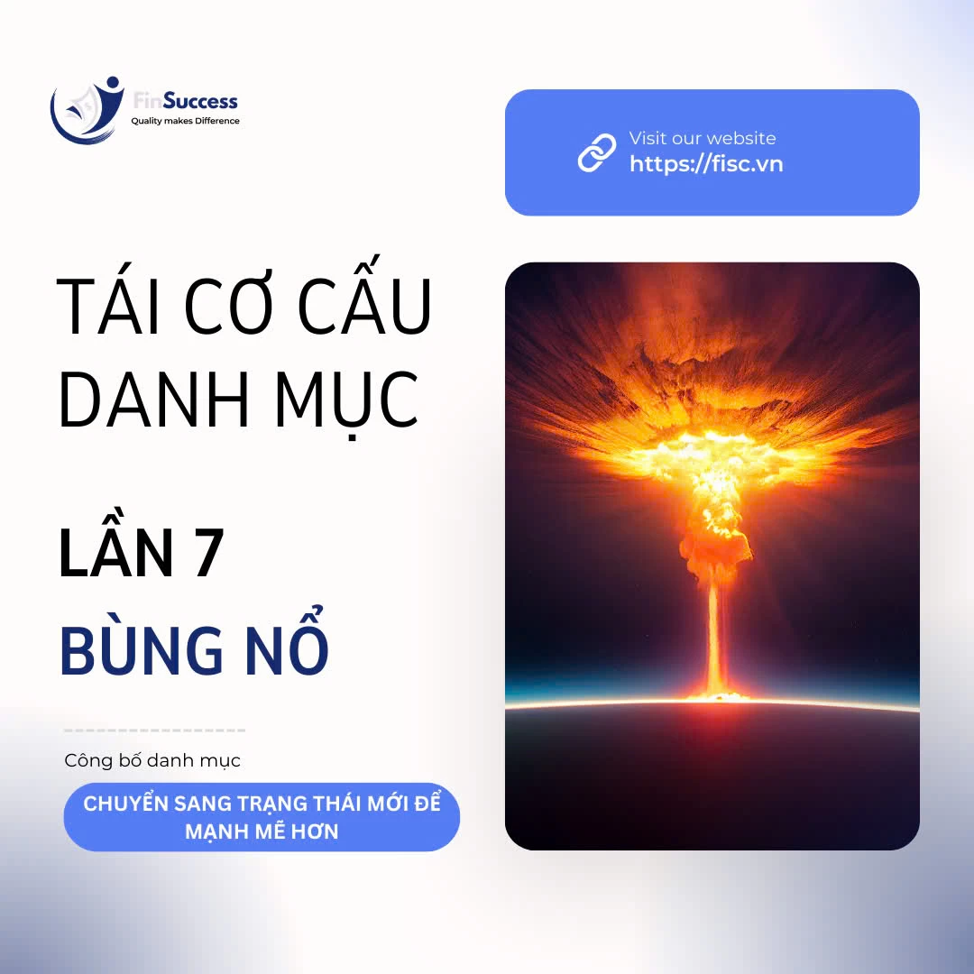 TÁI CƠ CẤU DANH MỤC FINSUCCESS LẦN 7 NĂM 2024 TÁI CƠ CẤU DANH MỤC FINSUCCESS LẦN 7 NĂM 2024