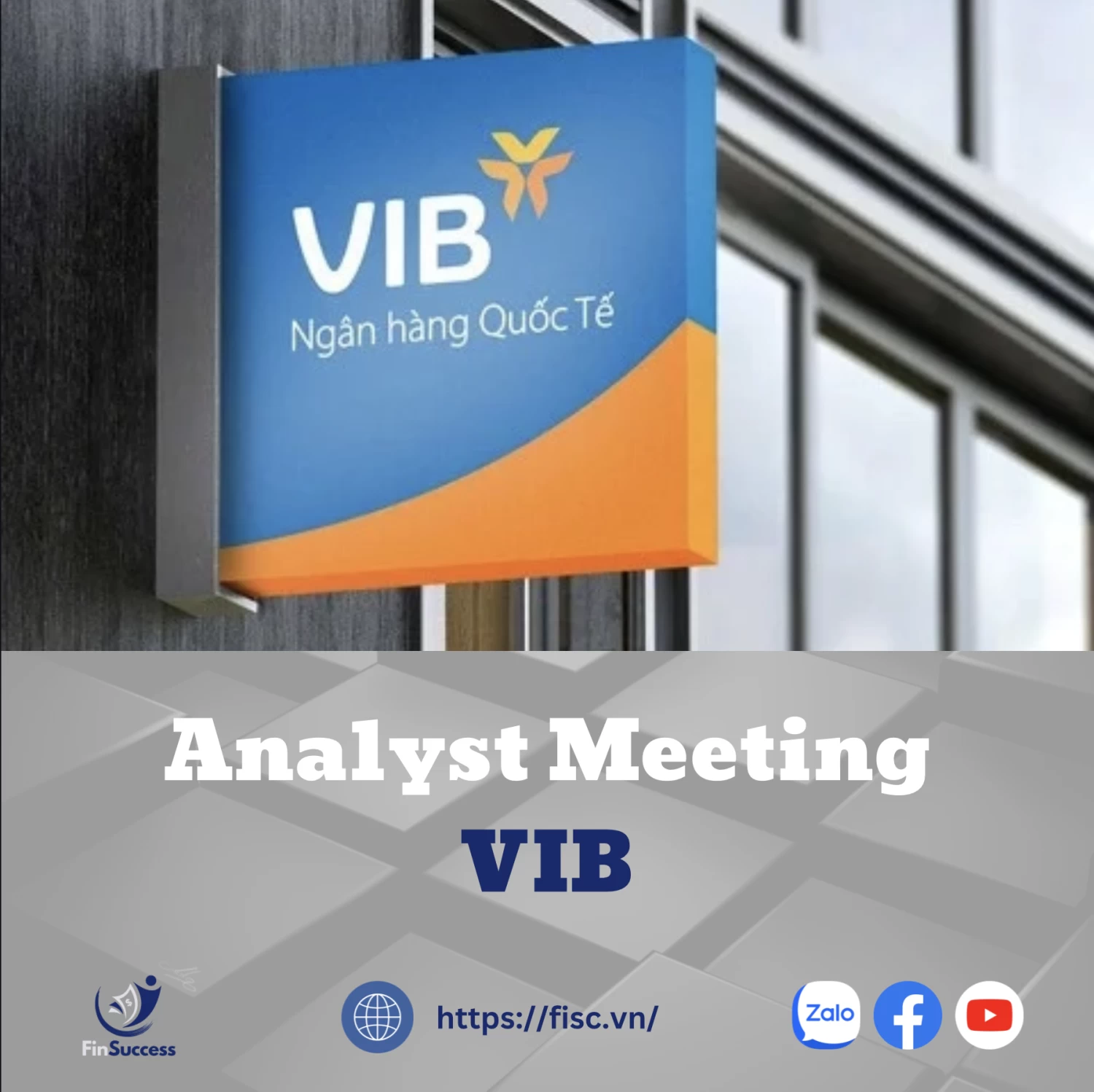 VIB Analyst Meeting - Chiến lược tăng trưởng và kỳ vọng hồi phục lợi nhuận của VIB VIB Analyst Meeting - Chiến lược tăng trưởng và kỳ vọng hồi phục lợi nhuận của VIB