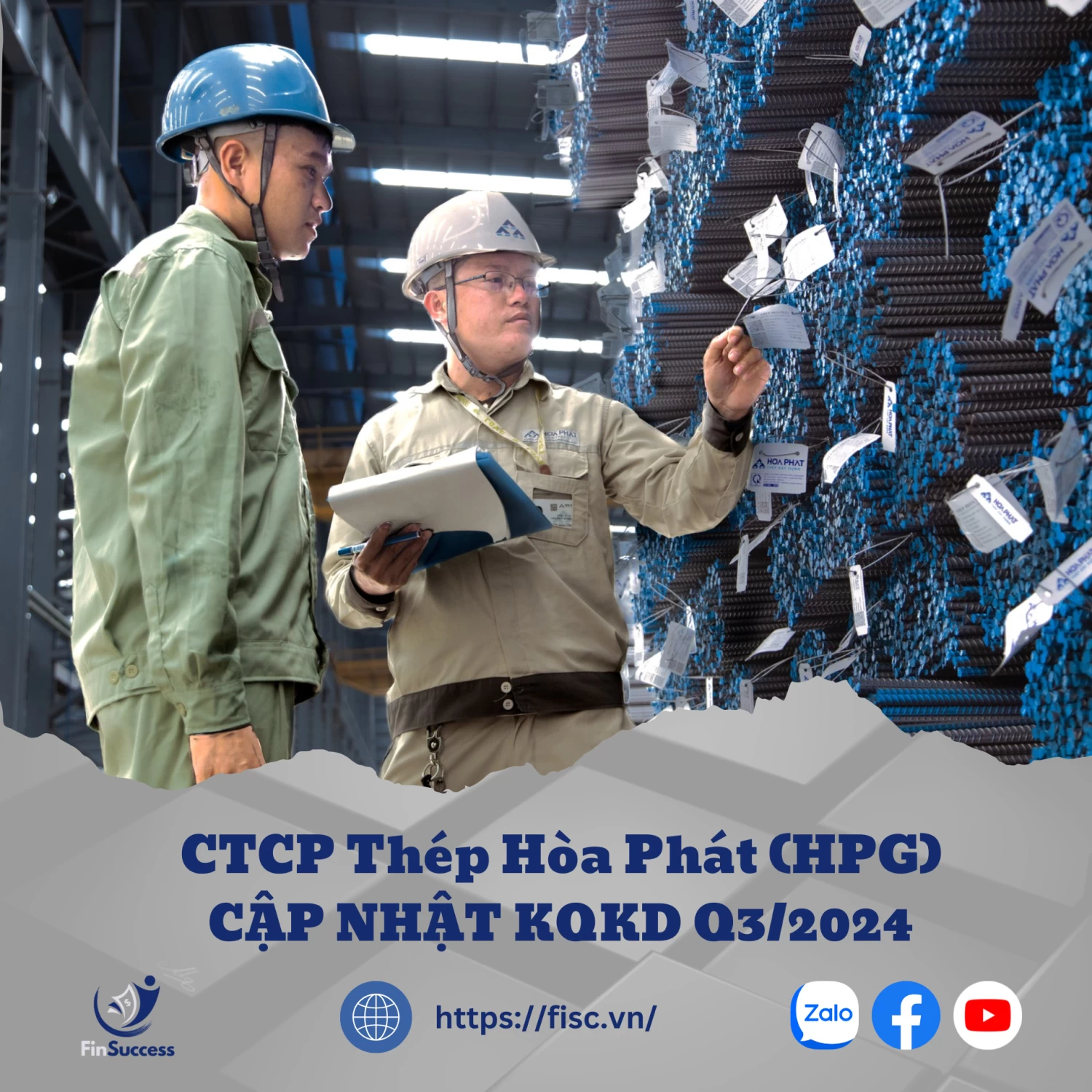 HPG - Cập nhật KDKD - KQKD thấp do doanh số bán thép giảm HPG - Cập nhật KDKD - KQKD thấp do doanh số bán thép giảm