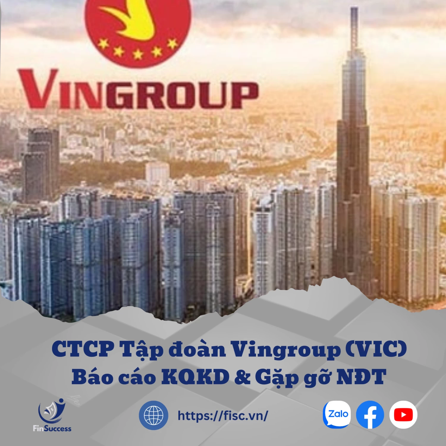 VIC - Doanh thu BĐS khả quan trong quý 3 - Báo cáo KQKD & Gặp gỡ NĐT VIC - Doanh thu BĐS khả quan trong quý 3 - Báo cáo KQKD & Gặp gỡ NĐT