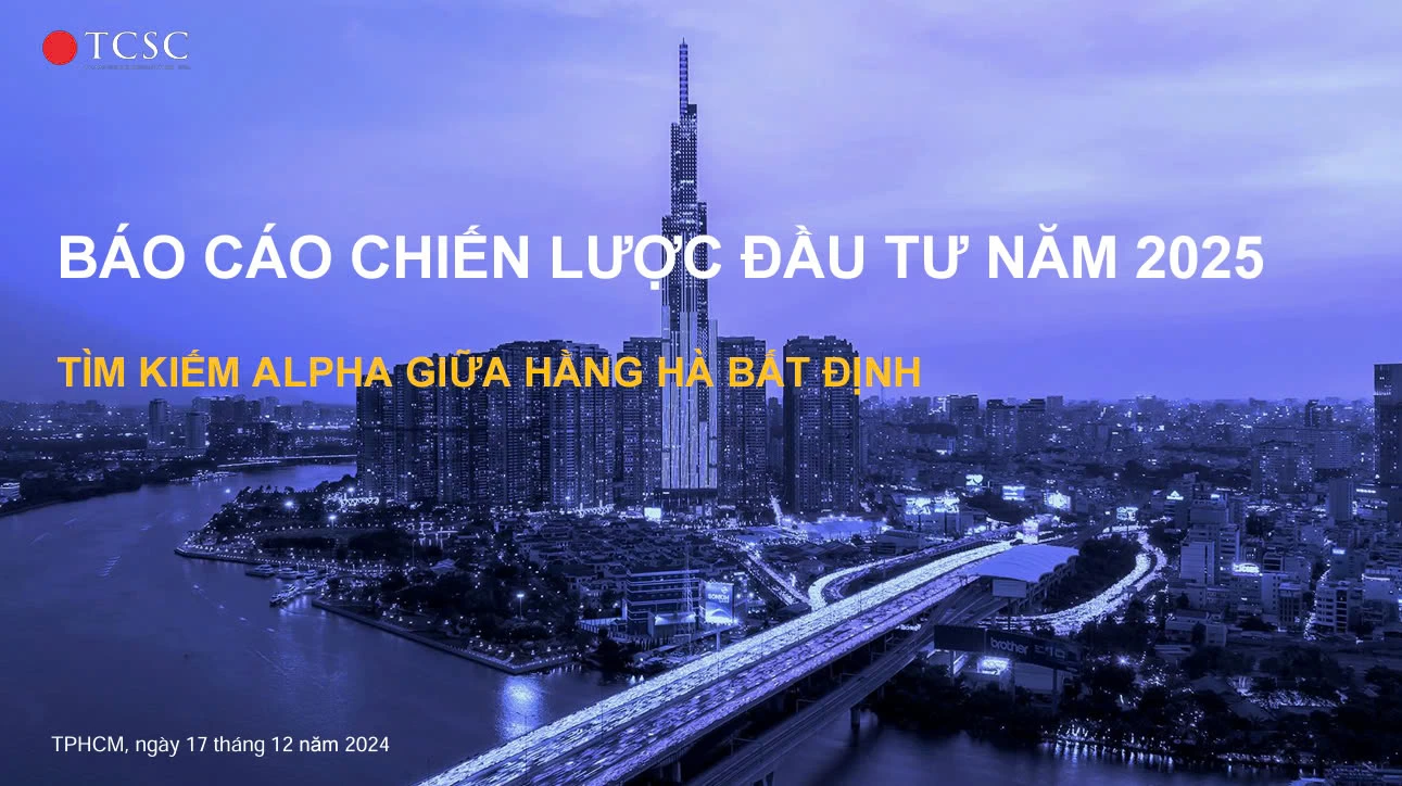 TCSC - BÁO CÁO CHIẾN LƯỢC 2025: ĐI TÌM ALPHA TCSC - BÁO CÁO CHIẾN LƯỢC 2025: ĐI TÌM ALPHA