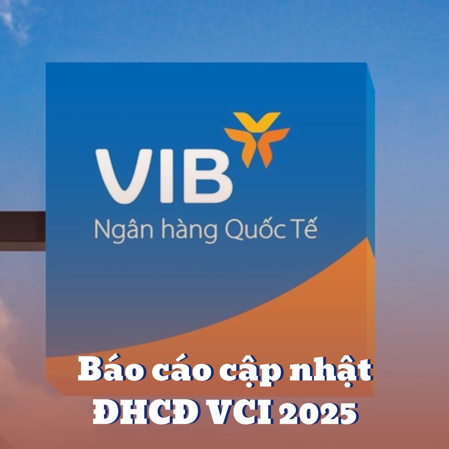 BÁO CÁO CẬP NHÂT ĐHCĐ VIB 2025