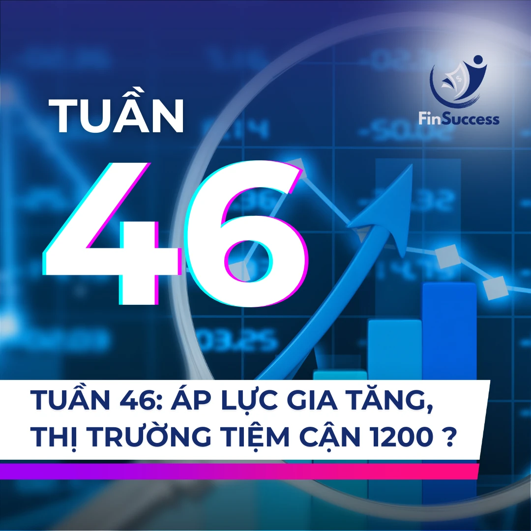Tuần 46: Áp lực gia tăng, thị trường tiệm cận 1200 ? Tuần 46: Áp lực gia tăng, thị trường tiệm cận 1200 ?