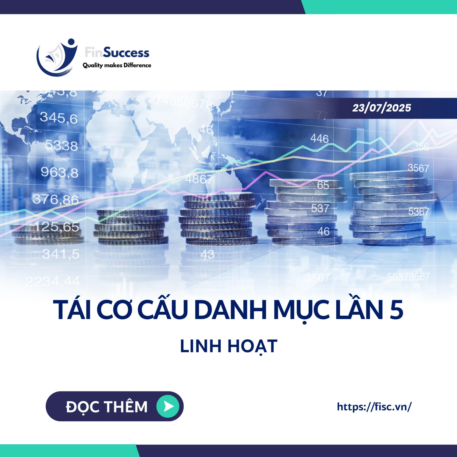 TÁI CƠ CẤU DANH MỤC FINSUCCESS LẦN 5 NĂM 2025 TÁI CƠ CẤU DANH MỤC FINSUCCESS LẦN 5 NĂM 2025