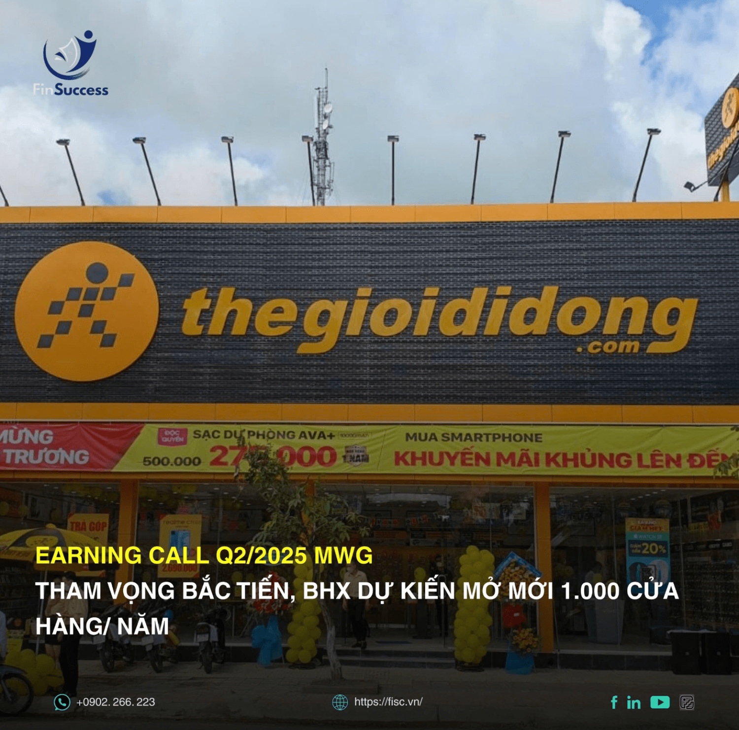 Earning Call Q2/2025 MWG: THAM VỌNG BẮC TIẾN, BHX DỰ KIẾN MỞ MỚI 1.000 CỬA HÀNG/ NĂM !!