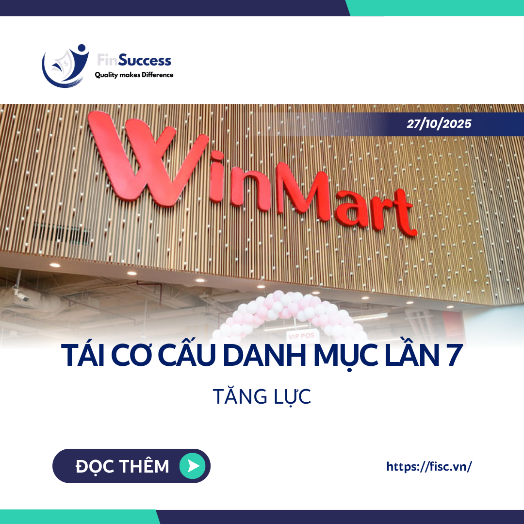 TÁI CƠ CẤU DANH MỤC FINSUCCESS LẦN 7 NĂM 2025 TÁI CƠ CẤU DANH MỤC FINSUCCESS LẦN 7 NĂM 2025