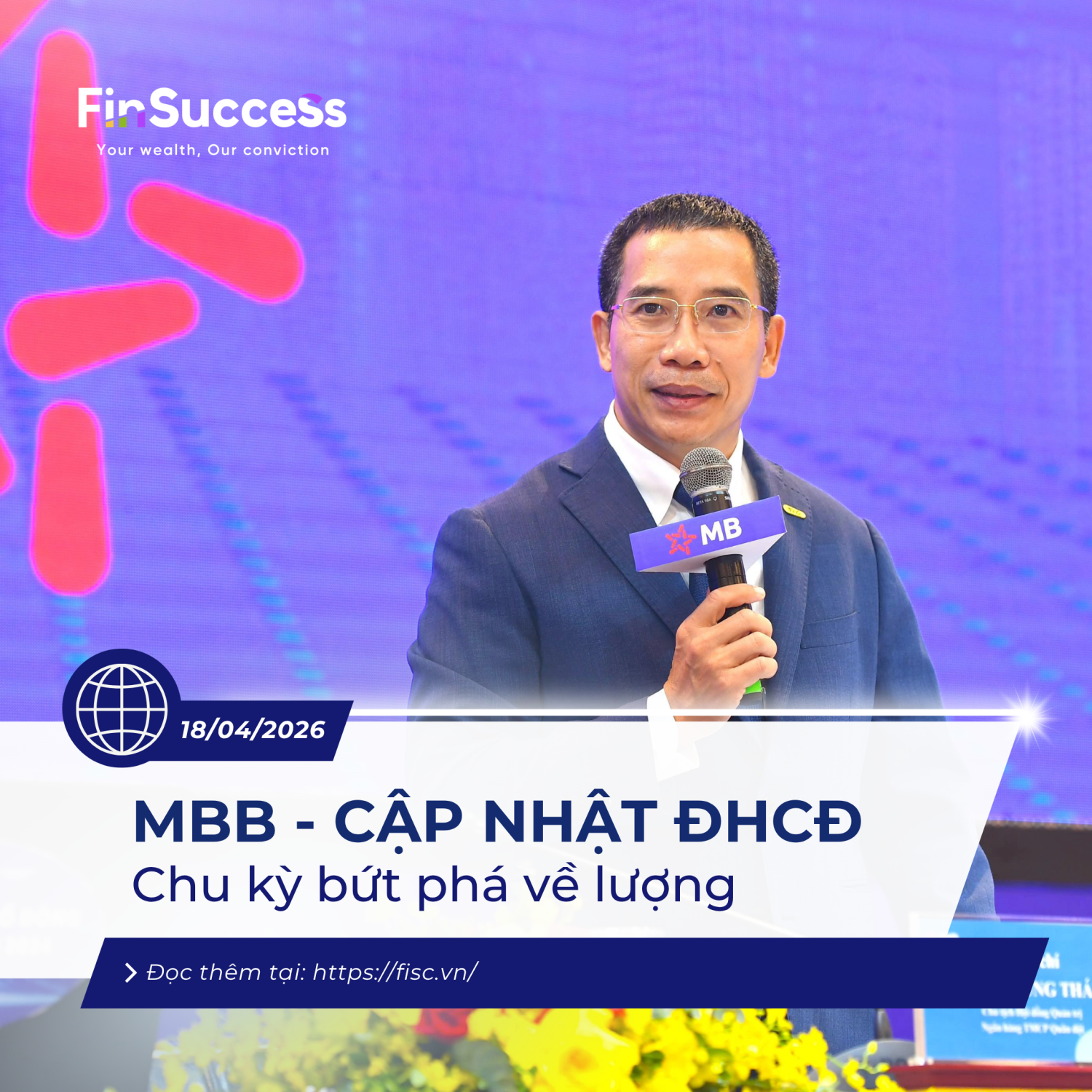 CẬP NHẬT ĐẠI HỘI CỔ ĐÔNG MBB 2026