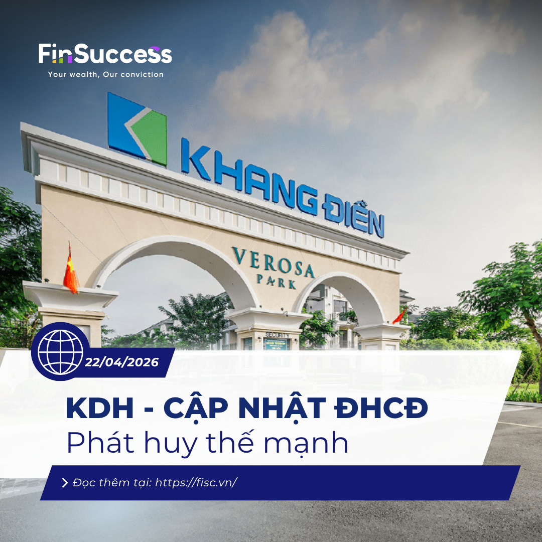 CẬP NHẬT ĐHCĐ KDH 2026