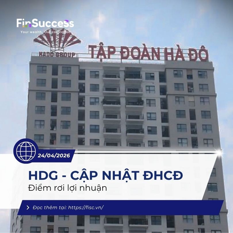 ĐHCĐ HDG: Điểm rơi lợi nhuận