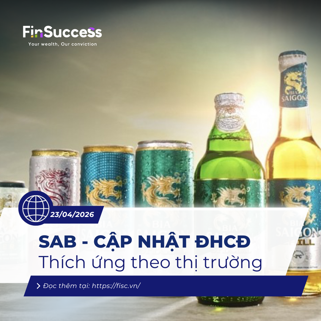CẬP NHẬT ĐHCĐ SAB 2026