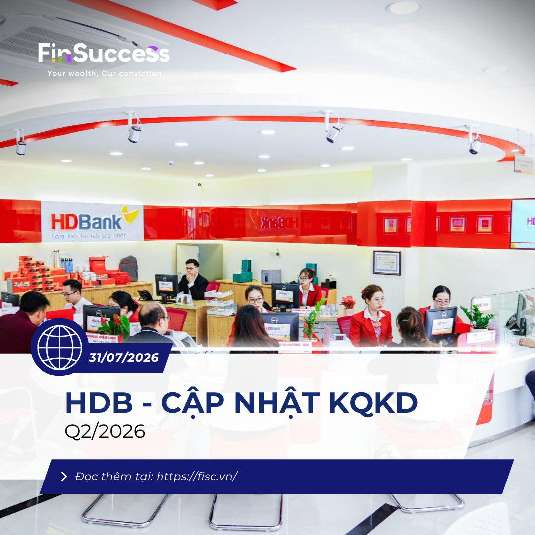 CẬP NHẬT KQKD Q2/2026 - HDB