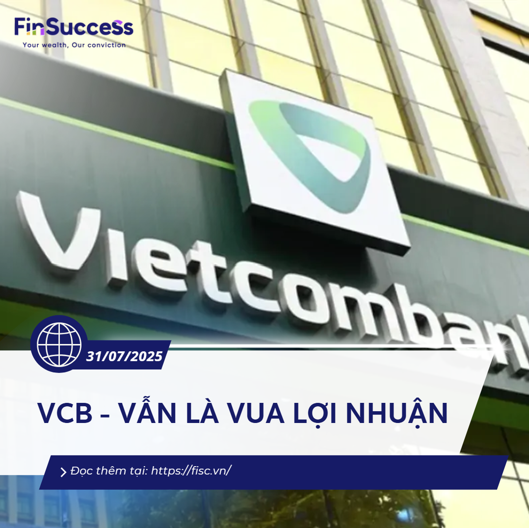 VCB: Cập nhật KQKD Q2/2026: Vẫn là vua lợi nhuận