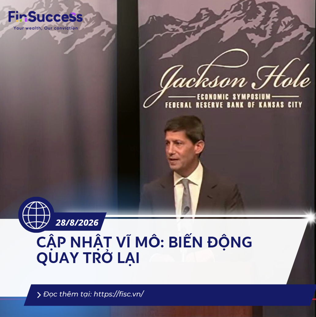 Cập Nhật Vĩ Mô 29/8/2026: Biến Động Quay Trở Lại