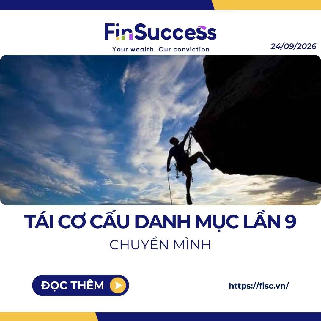 TÁI CƠ CẤU DANH MỤC FINSUCCESS LẦN 9 NĂM 2026