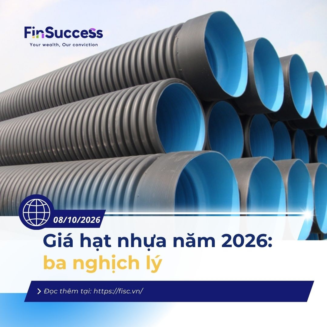 Giá hạt nhựa năm 2026: ba nghịch lý và hàm ý cho doanh nghiệp ống Việt Nam